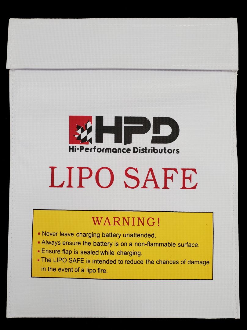 LiPo Safe Bag Hi-Performance Distributors 23x30cm