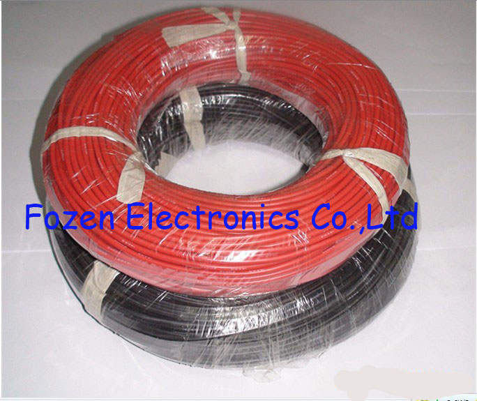 Wire 12AWG Silicone black 25FT roll