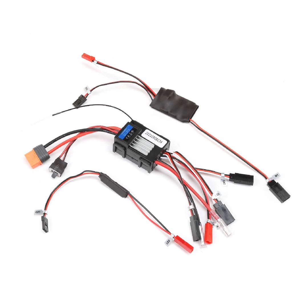 Pro Boat 2-in-1 40amp Brushed ESC/LT RX 2-3S