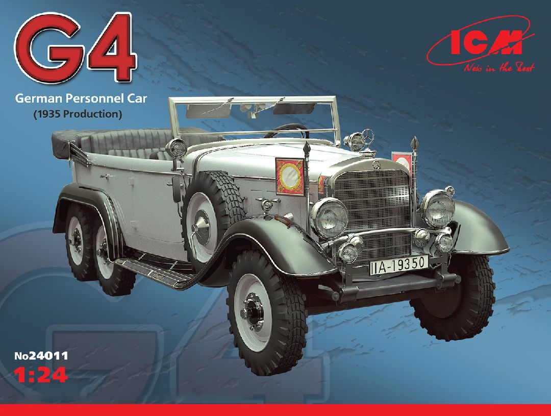 ICM 1/24 Typ G4 (1935 production), German Personnel Car
