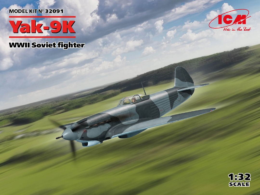 ICM 1/32 Yak-9K, WWII Soviet fighter