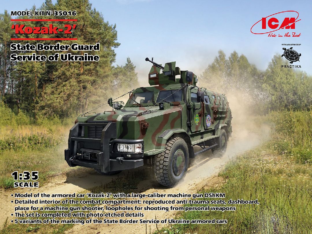ICM 1/35 'Kozak-2' State Border Guard Service of Ukraine