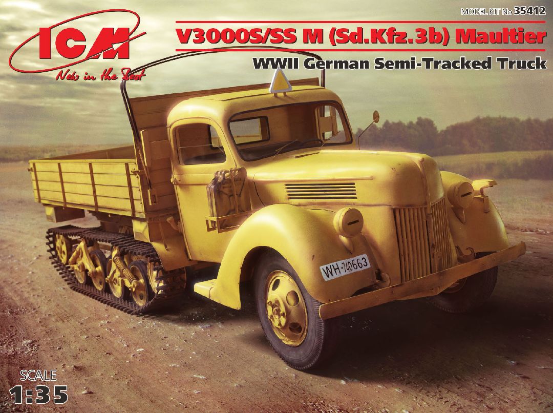 ICM 1/35 V3000S/SS M (Sd.Kfz.3b) Maultier