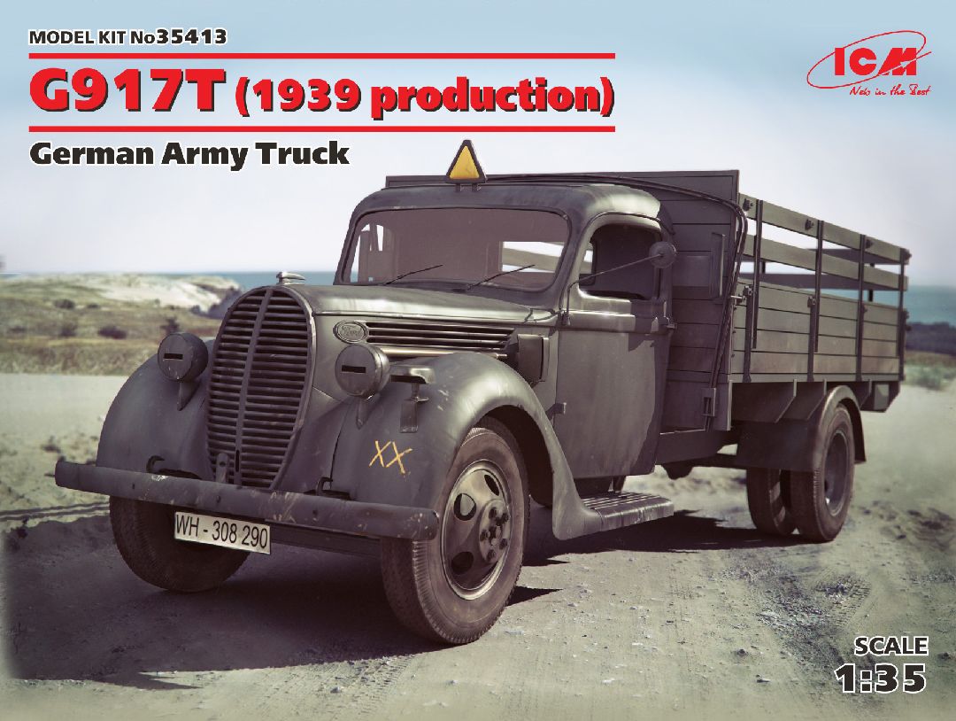 ICM 1/35 G917T (1939 production), German Army Truck