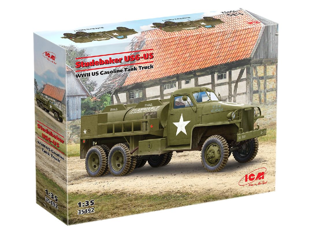ICM 1/35 Studebaker US6-U5, WWII US Gasoline Tank Truck