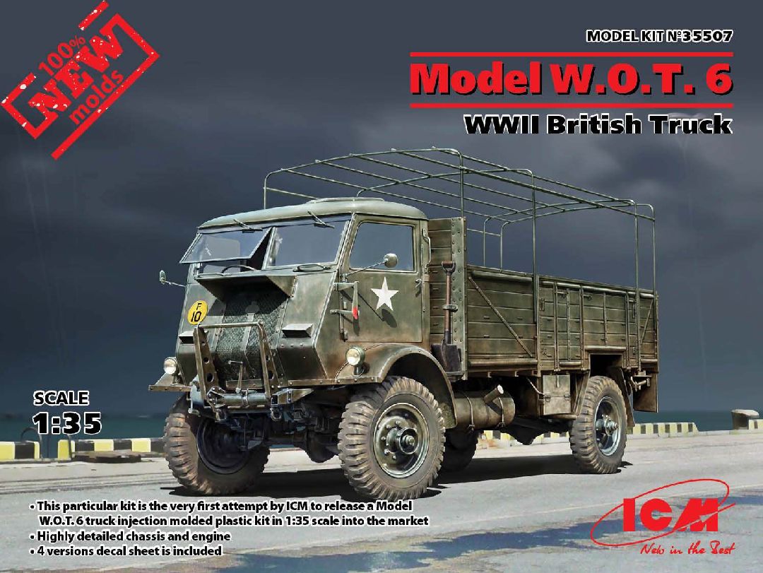 ICM 1/35 Model W.O.T. 6, WWII British Truck