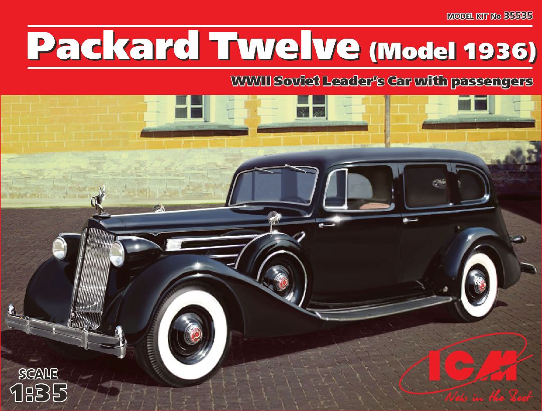 ICM 1/35 Packard Twelve (Model 1936), WWII Soviet Leaders' Car