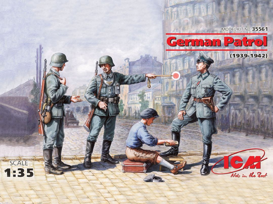ICM 1/35 German Patrol (1939-1942) (4 figures)