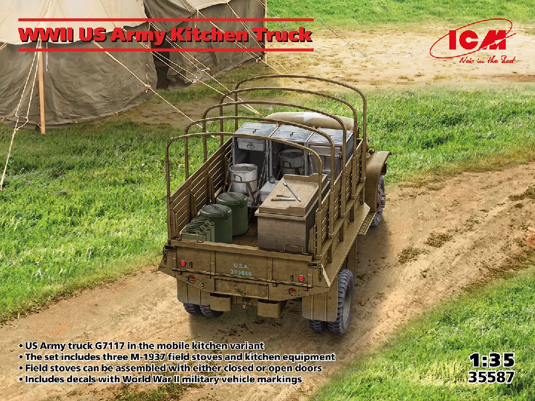 ICM 1/35 WWII US Army Kitchen Truck