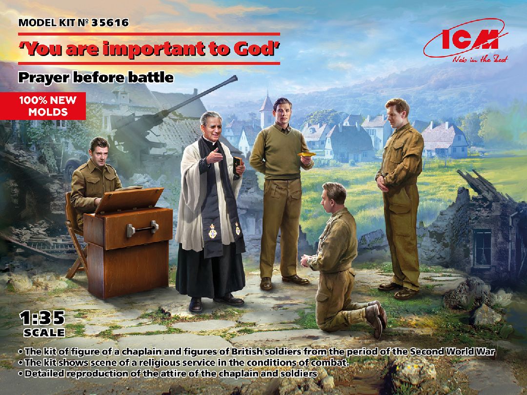 ICM 1/35 You are important to God'. Prayer before battle
