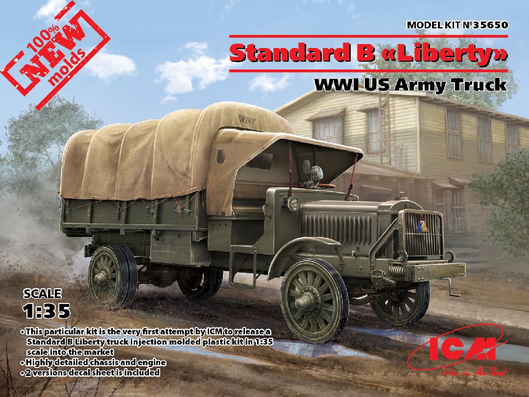 ICM 1/35 Standard B "Liberty", WWI US Army Truck