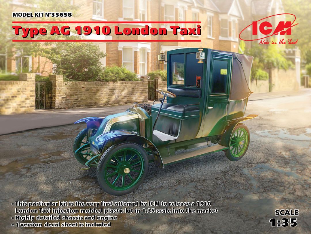 ICM 1/35 Type AG 1910 London Taxi