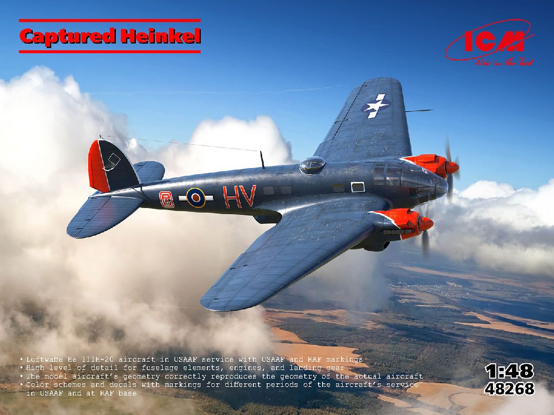 ICM 1/48 'Captured Heinkel'