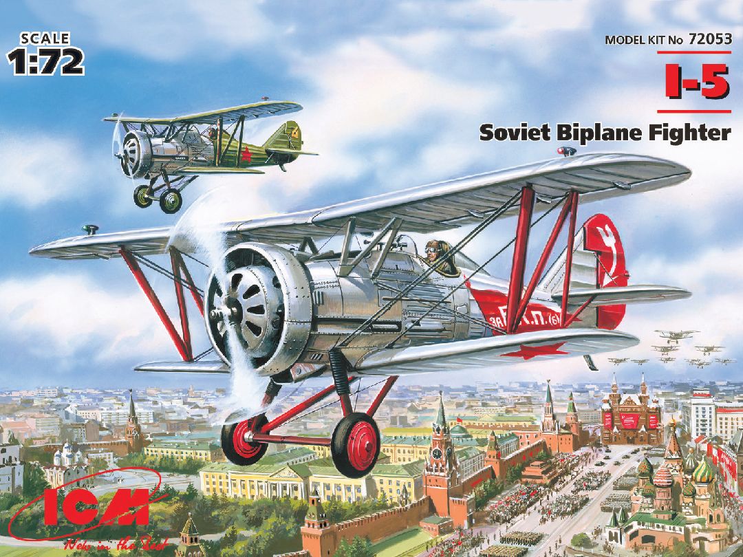 ICM 1/72 I-5, Soviet Biplane Fighter