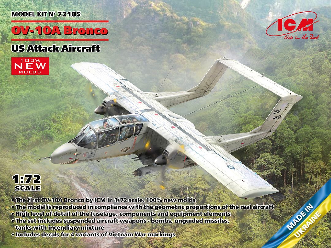 ICM 1/72 OV-10? Bronco, US Attack Aircraft