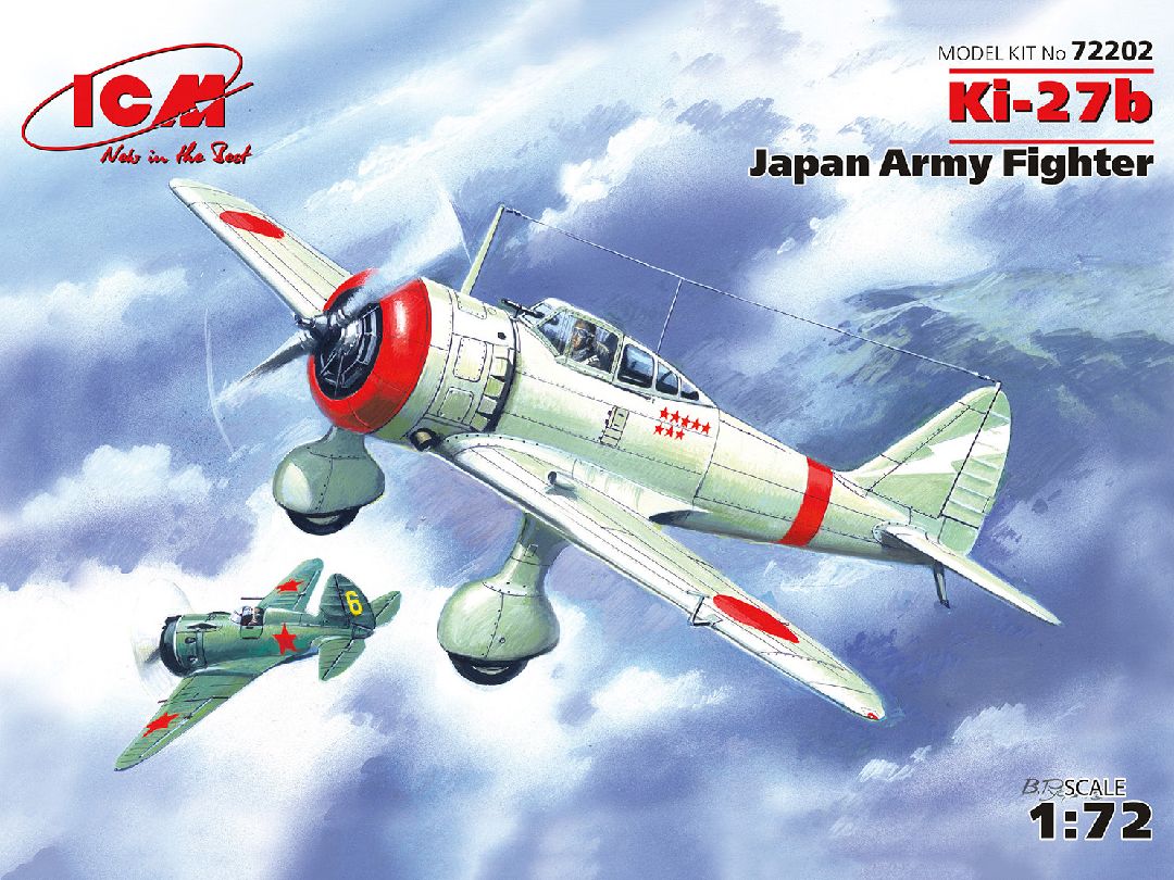 ICM 1/72 Ki-27b, Japan Army Fighter