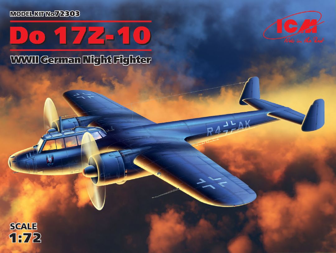ICM 1/72 Do 17Z-10, WWII German Night Fighter