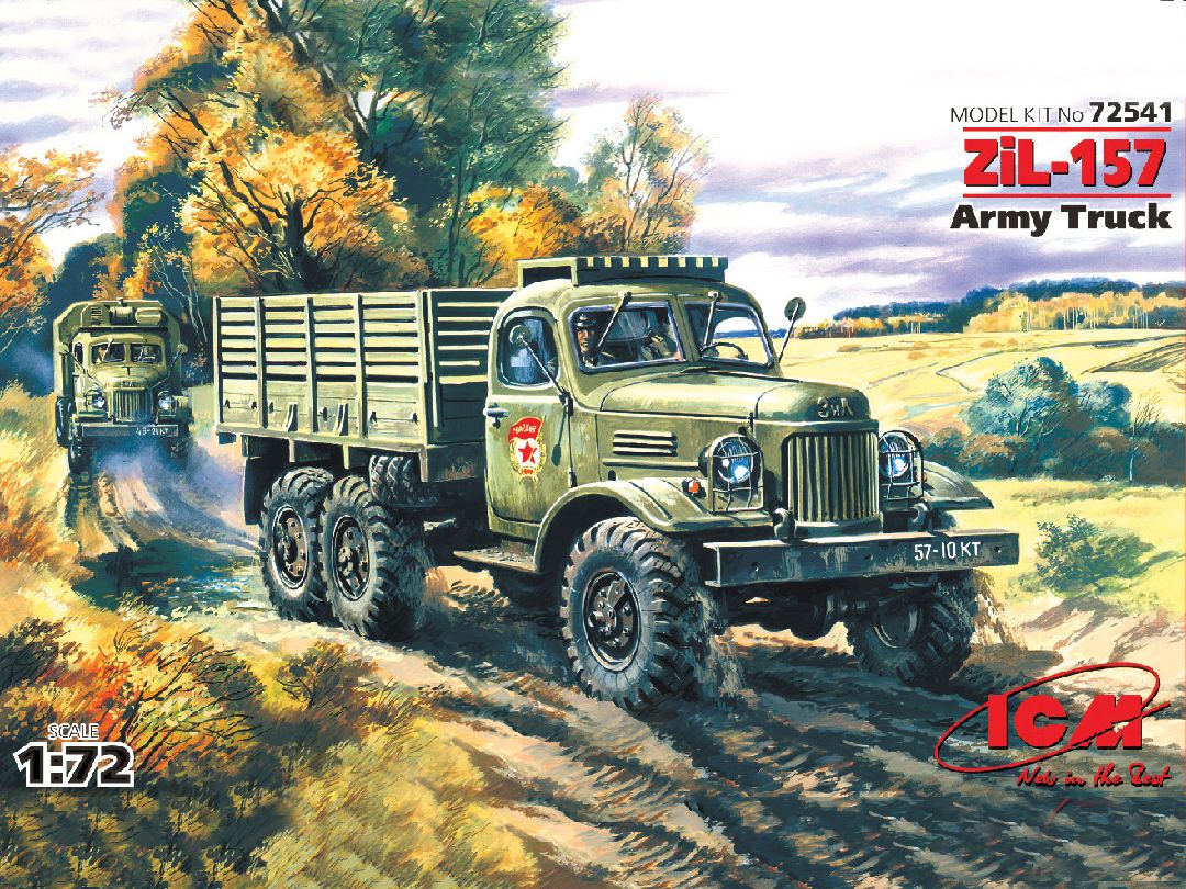 ICM 1/72 ZiL-157, Army Truck