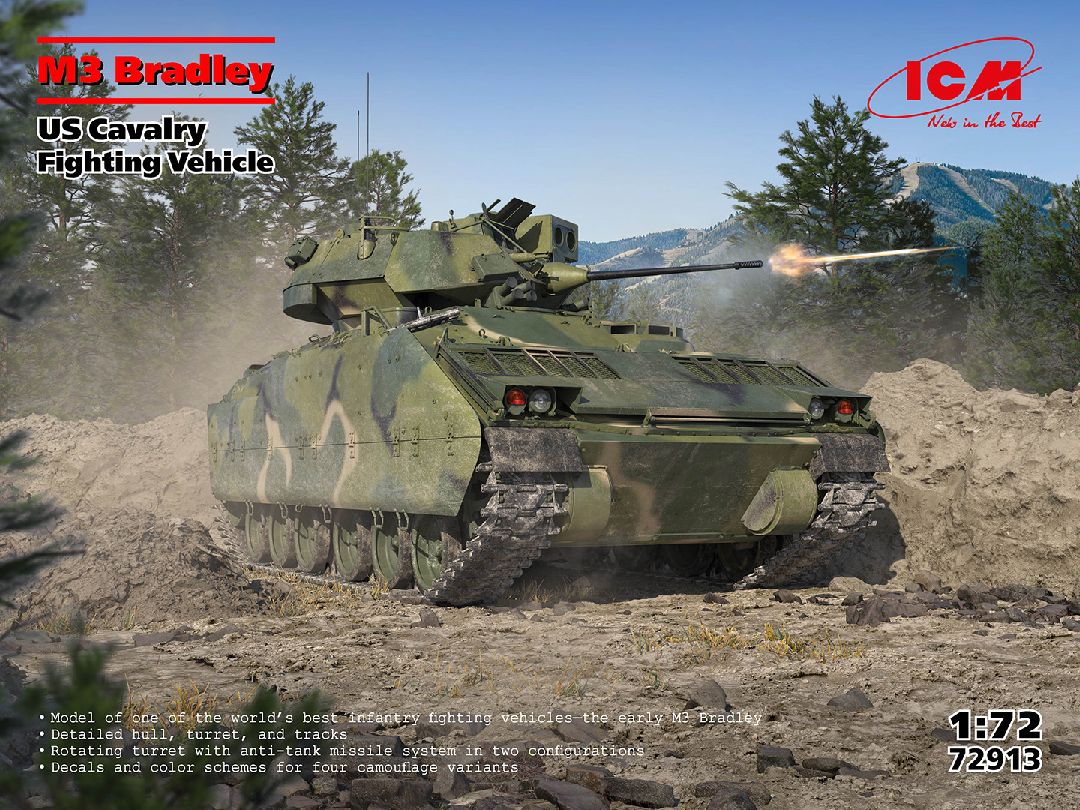 ICM M3 Bradley, US Cavalry Fighting Vehicle