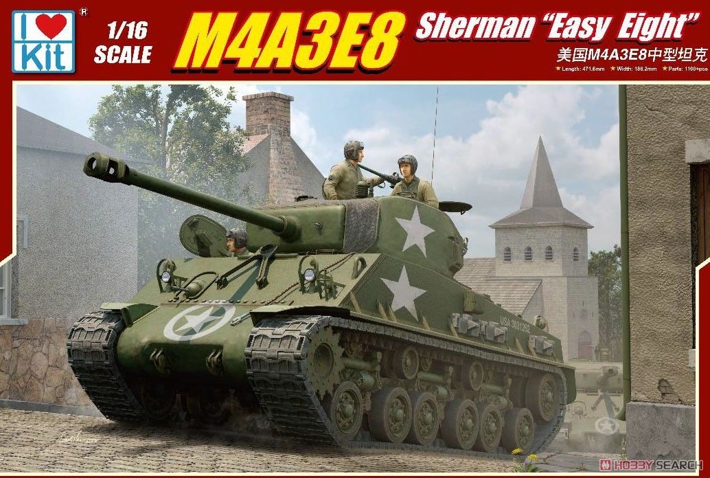 I Love Kit 1/16 M4A3E8 Sherman "Easy Eight"