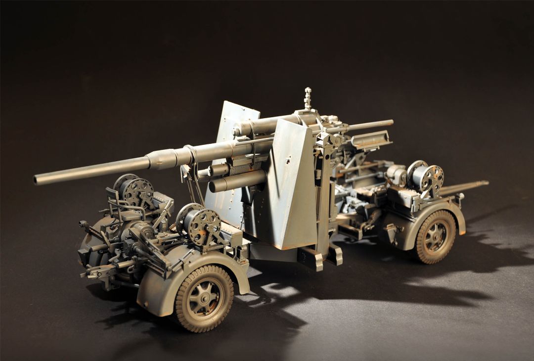 I Love Kit 1/18 German Flak 36 88MM Anti-Aircraft Gun - Click Image to Close