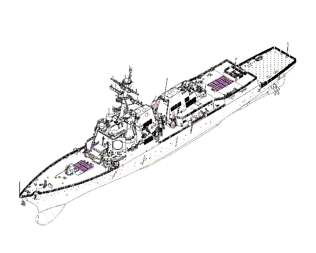 I Love Kit 1/200 USS Pinckney DDG-91 - Click Image to Close