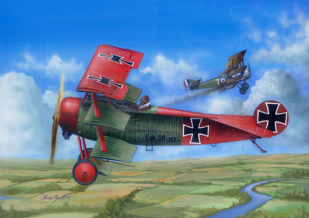 I Love Kit 1/24 Fokker Dr.I - Click Image to Close