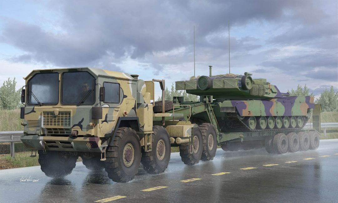 I Love Kit 1/35 M1014 with M747 Semi Trailer - Click Image to Close