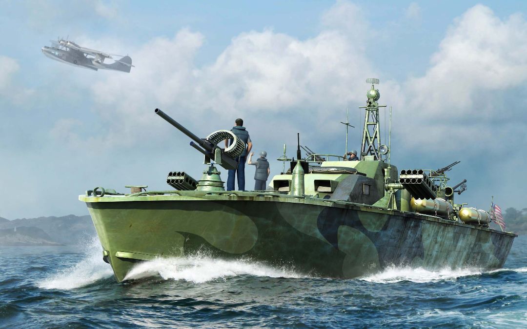 I Love Kit 1/48 Elco 80' Motor Patrol Torpedo Boat Late Type