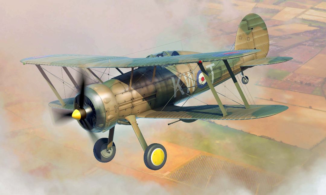 I Love Kit 1/48 Gloster Gladiator MK2 - Click Image to Close