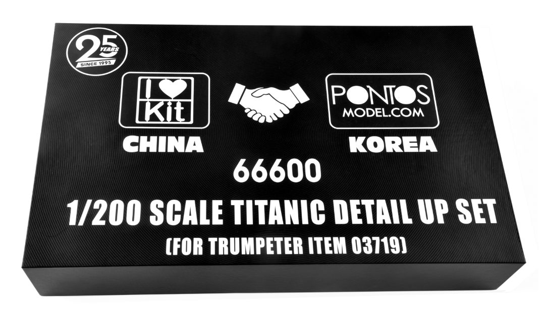 I Love Kit 1/200 Titanic Detail set for TRU03719 - Click Image to Close