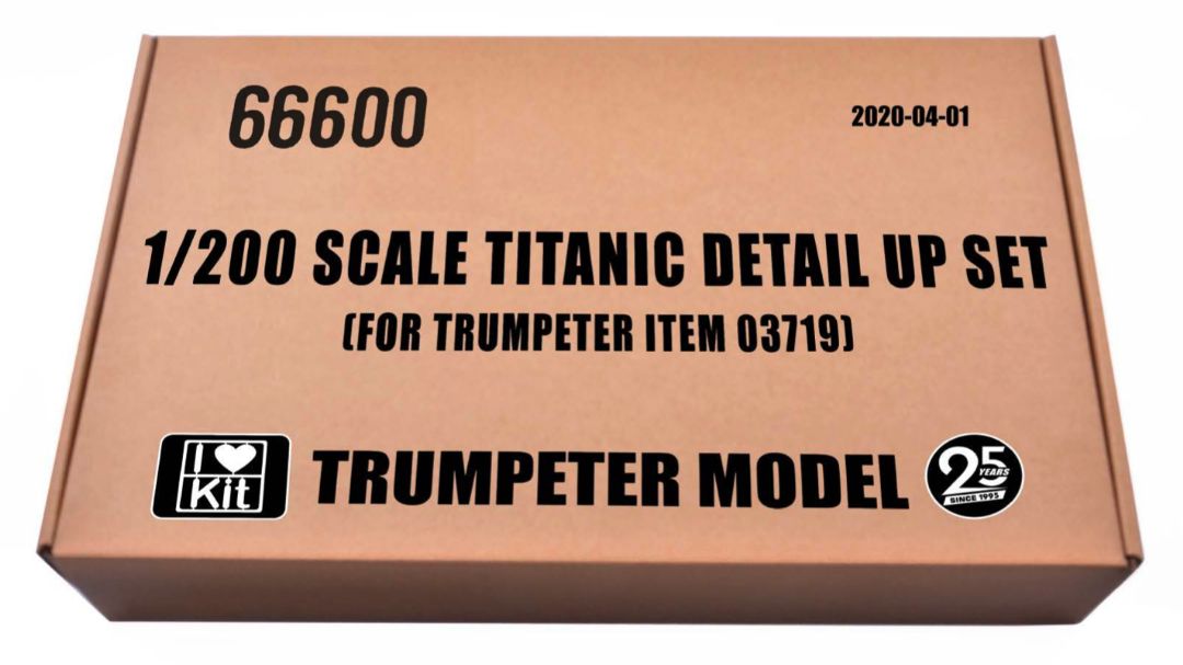 I Love Kit 1/200 Titanic Detail set for TRU03719