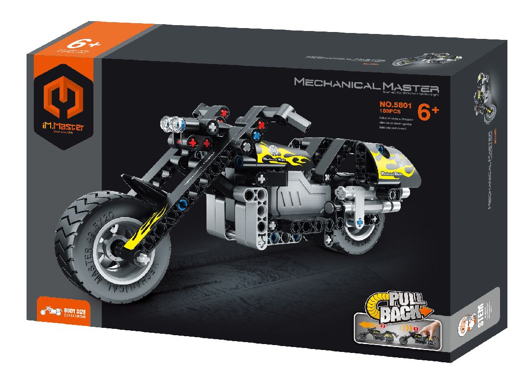 iM.Master Pull back Motorcycle -183 pcs
