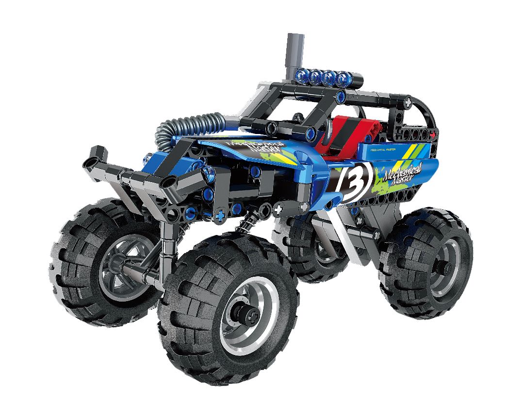 iM.Master Pull Back Off-Road Vehicle - Blue - 193 pcs