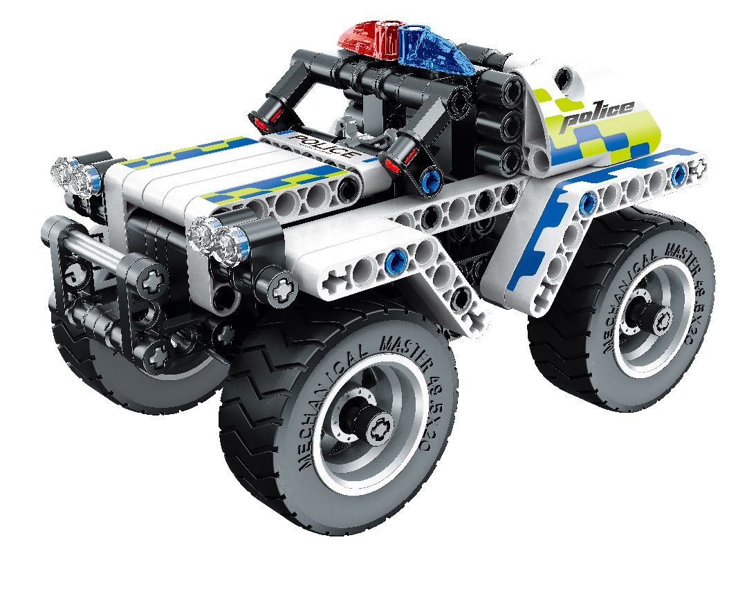 iM.Master Pull Back Police Car - 199 pcs