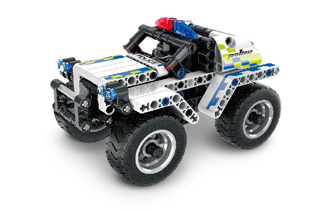 iM.Master Pull Back Police Car - 199 pcs