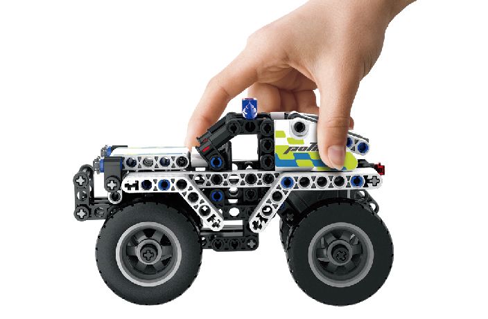 iM.Master Pull Back Police Car - 199 pcs