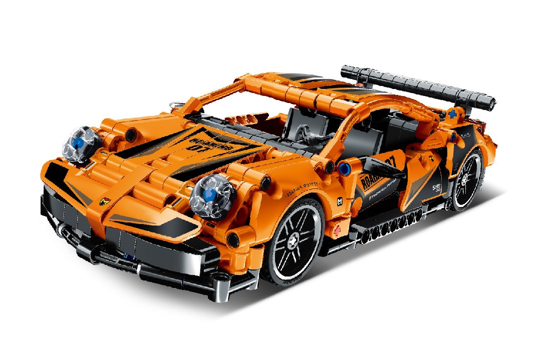 iM.Master Pull back - Super Car, Orange - 490 pcs