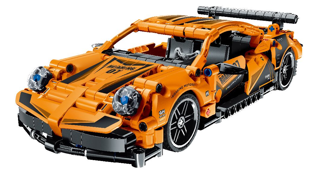 iM.Master Pull back - Super Car, Orange - 490 pcs