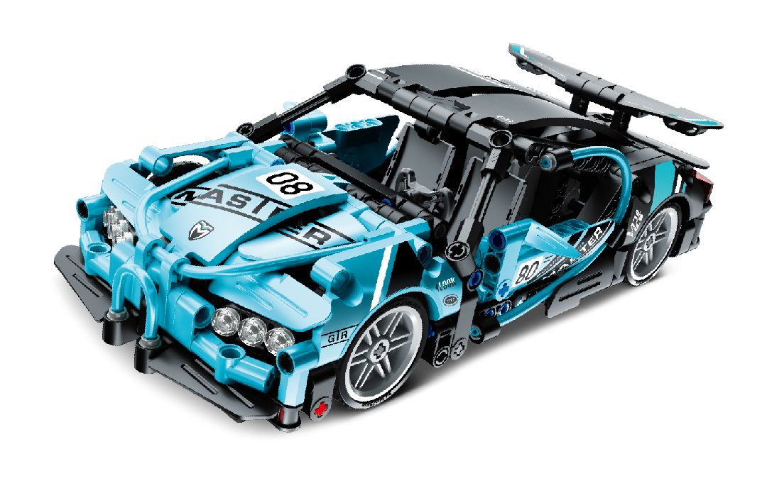 iM.Master Pull back - Super Car, Blue - 422 pcs