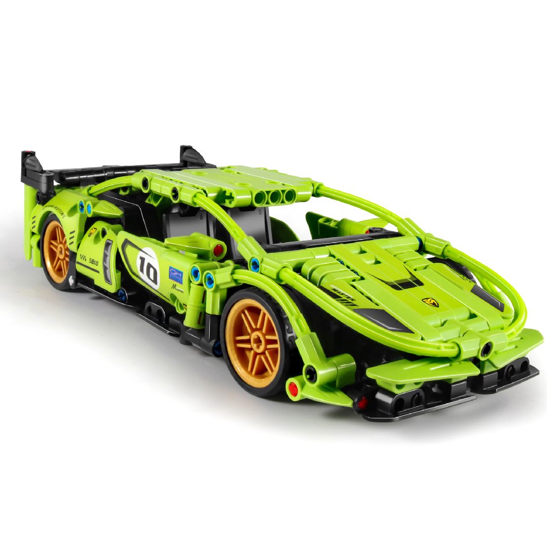 iM.Master Pull back - Super Car, Green - 457 pcs