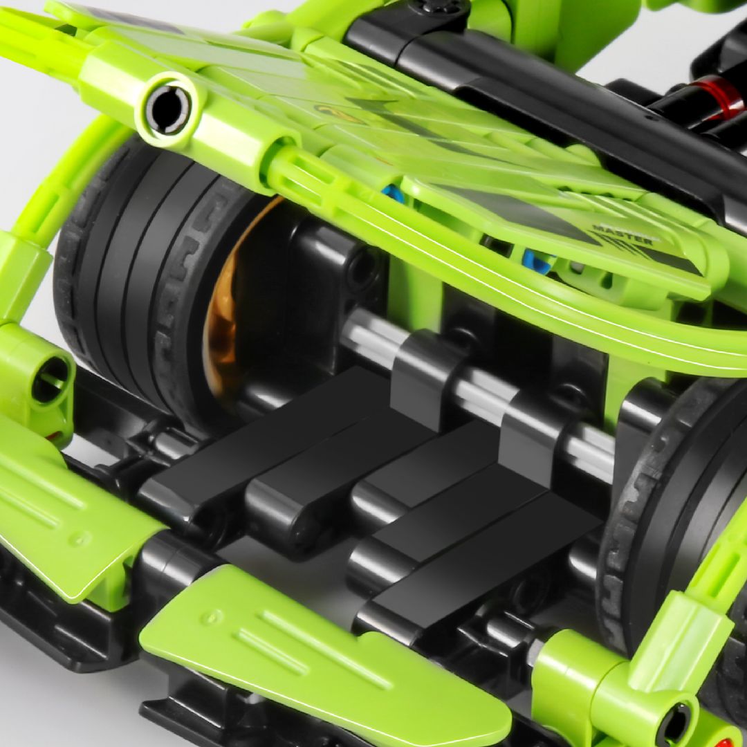 iM.Master Pull back - Super Car, Green - 457 pcs