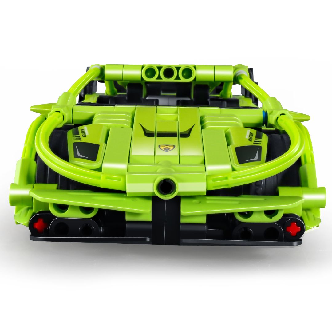 iM.Master Pull back - Super Car, Green - 457 pcs