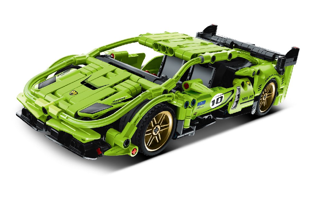 iM.Master Pull back - Super Car, Green - 457 pcs