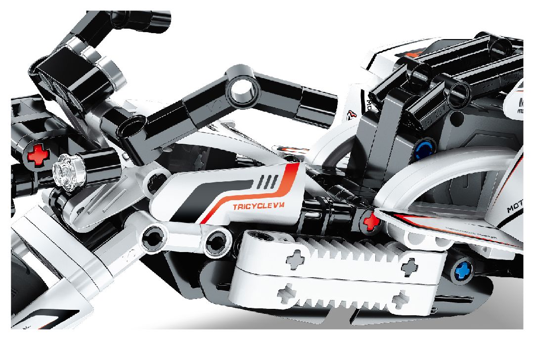iM.Master Pull back Motorcycle - 198 pcs