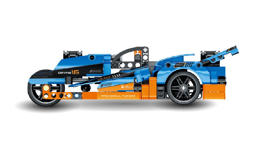 iM.Master Pull back Motorcycle - 202 pcs