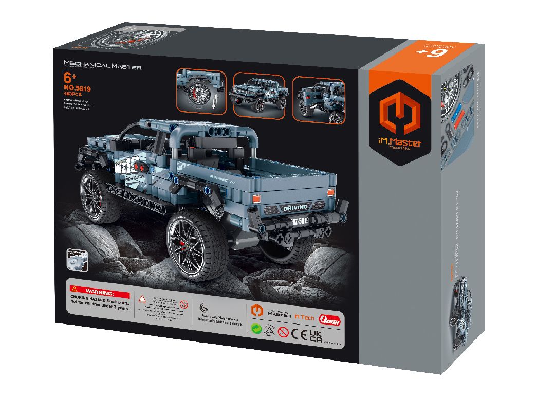 iM.Master Pull back - Pickup Truck - 463 pcs