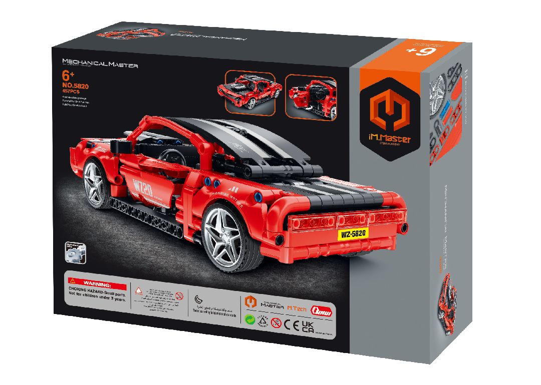 iM.Master Pull back - Muscle Car - 457 pcs