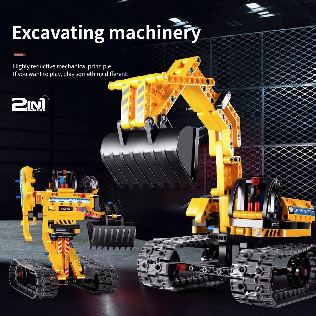 iM.Master Mechanical - Excavator & robot - 342 pcs