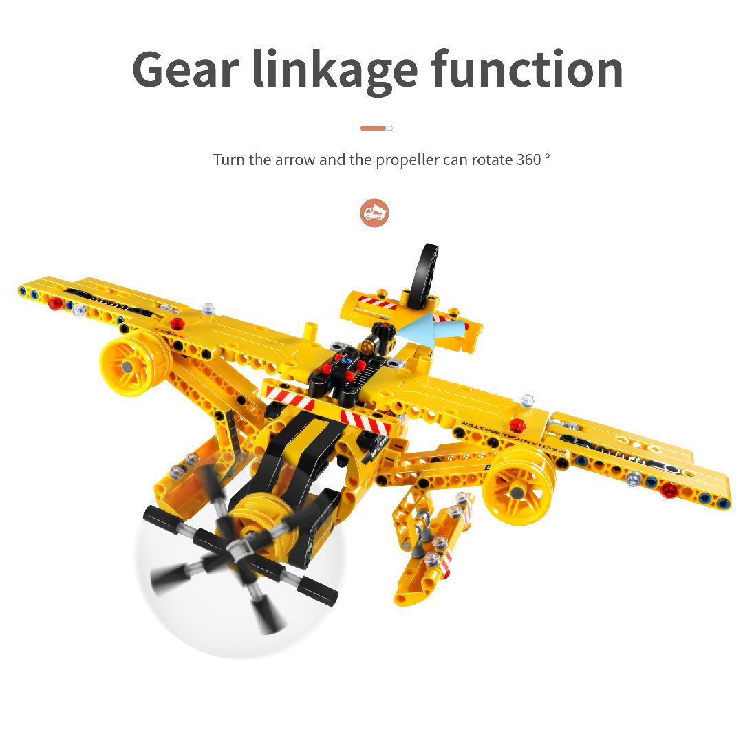 iM.Master Mechanical - Dump truck & aircraft - 361 pcs